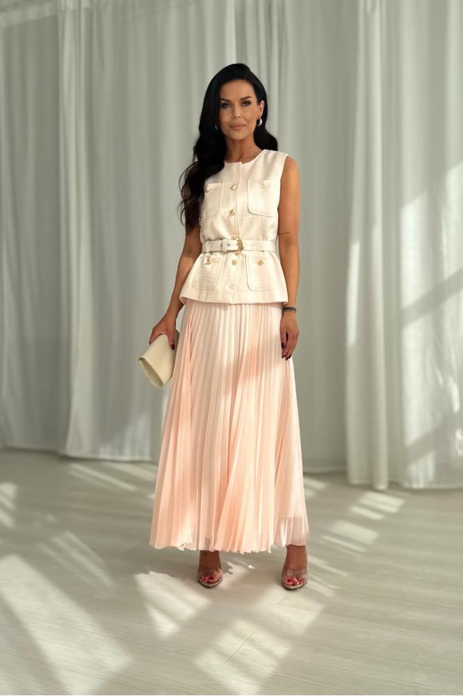 Ružový elegantný komplet Aurora