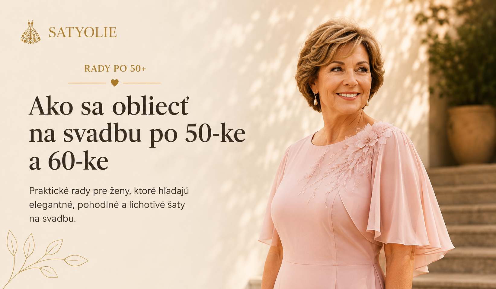 Ako sa obliecť na svadbu po 50-ke a 60-ke