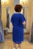 Kráľovsky-modré elegantné šaty so šifónom