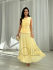 Žltý elegantný komplet Aurora