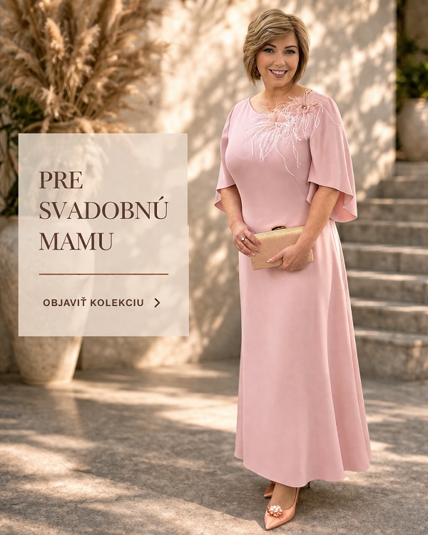 Šaty pre svadobnú mamu – vkusné a elegantné modely